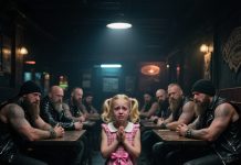 7-Year-Old Girl Walks Into Biker Bar in Her Pajamas at Midnight — A Scream for Help Silences the Room