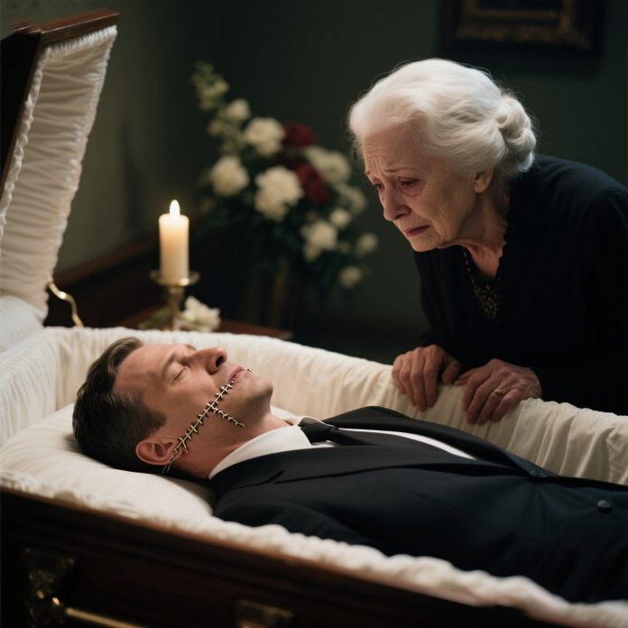 dreamina-2025-08-30-6112-A dramatic and emotional funeral scene i...