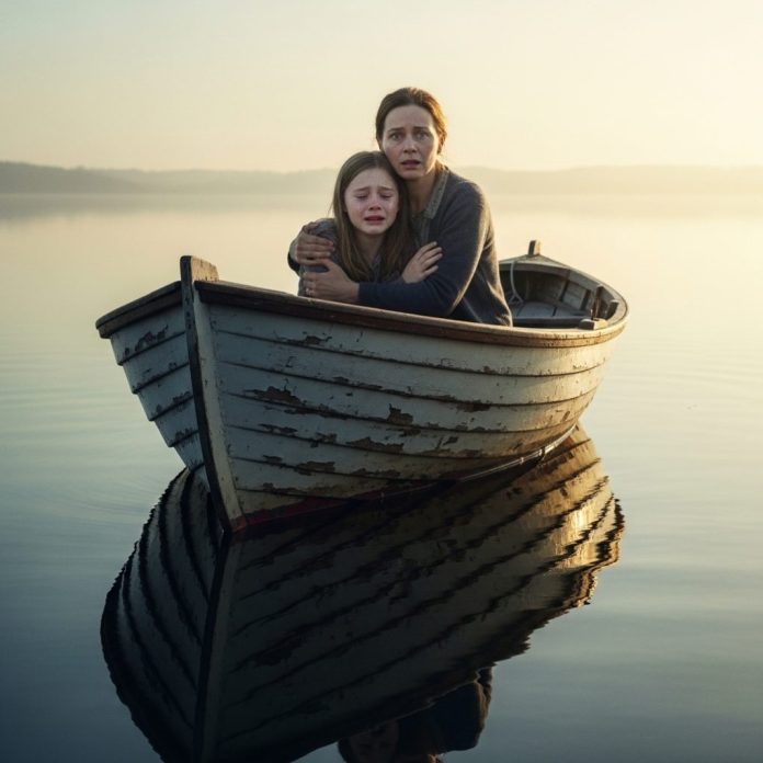 Surreal_Mother_Daughter_Abandoned_Boat