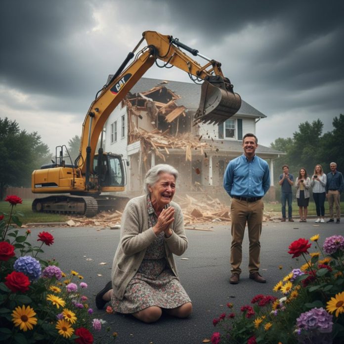 dreamina-2025-09-22-8348-A poignant photo from a suburban street ...
