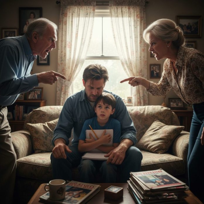 dreamina-2025-10-04-2379-A dramatic, realistic scene inside a mod...