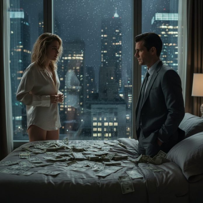 dreamina-2025-10-10-7925-A dramatic scene set in a luxurious mode...