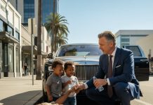 Homeless black woman collapsed on the side of the road, her 2 year old twins cried in despair until a billionaire walked by and did this…