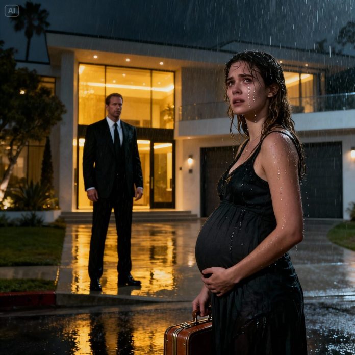 dreamina-2025-10-26-2340-A heartbreaking rainy night in front of ...