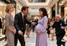 CEO slapped his pregnant wife at the mall to please his lover – Her father is a billionaire, secretly a bodyguard! And the ending made them regret…