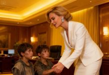 Two homeless boys came to the billionaire’s office: “Ma’am, can we have some of your leftovers?” The millionaire looked up and was shocked to see the two boys….
