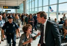 “Don’t get on the plane! It’s about to explode!” – A homeless boy yelled at a rich businessman, and it saved his life…