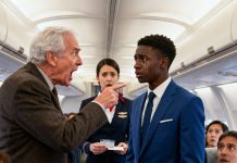 A black boy had his first class seat taken away by a white passenger when he sneezed, “This is no place for you poor black monkeys – go back to economy.” But the ending left him with deep regret…