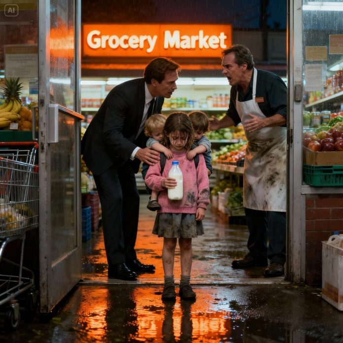 dreamina-2025-11-04-7902-A little girl wearing a dirty, faded pin...