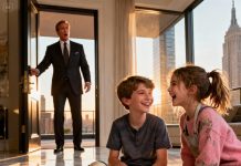 The billionaire father came home early and was stunned to see his disabled son laughing happily with the maid’s daughter — that moment changed everything…