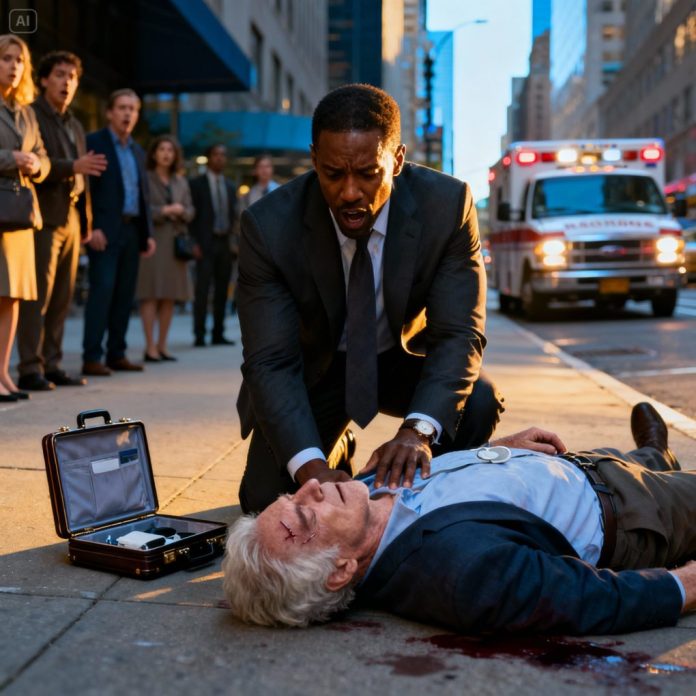 dreamina-2025-11-05-7410-A realistic cinematic scene on a busy ci...