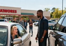HOA Karen took a black guy’s parking spot and cursed at him saying “This is our country, go back to Africa, monkey!” and the ending made them regret it…