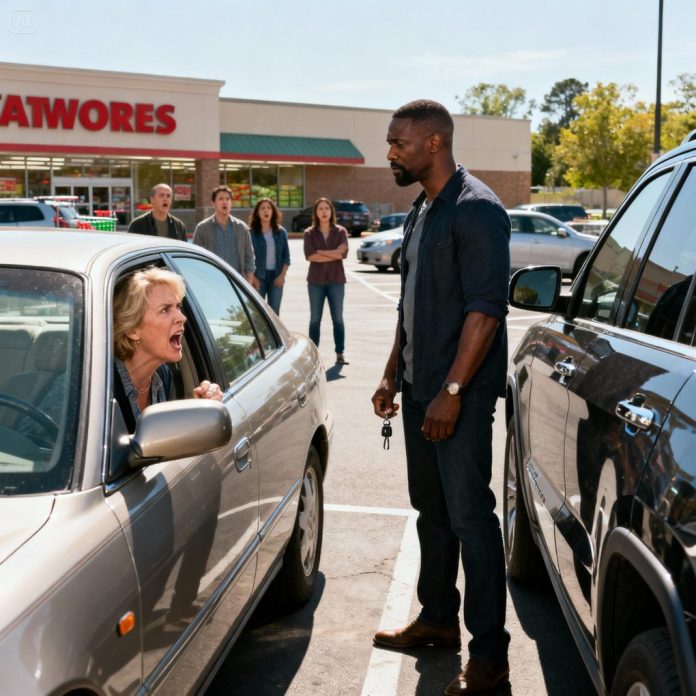 dreamina-2025-11-05-9060-A heated confrontation in a sunny Americ...