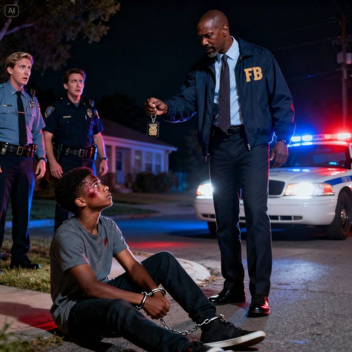 dreamina-2025-11-06-4869-A tense, realistic scene of a young Blac...