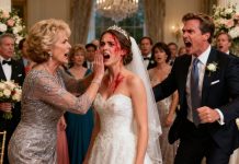 My Mother-in-Law Slapped Me at Our Wedding Because I Refused to Give Her $60,000 Dowry, My Secret Millionaire Dad Witnessed and Screamed…