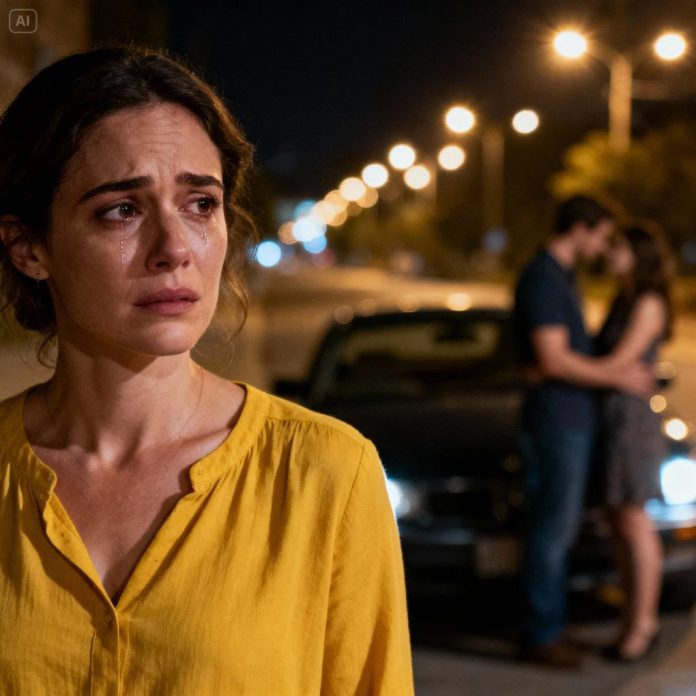 dreamina-2025-11-07-1608-A dramatic night street scene lit by war...