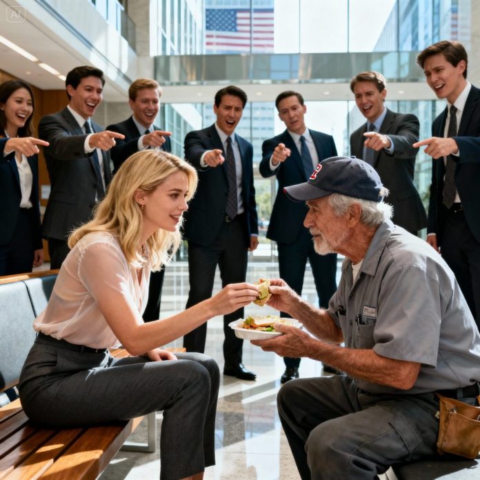 dreamina-2025-11-07-5924-A realistic, cinematic scene in the lobb...