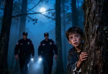 The teacher overheard a boy whispering to his friend, “I’m running away tonight… before he finds me.” — The police were called immediately, and what they discovered afterward was horrifying…