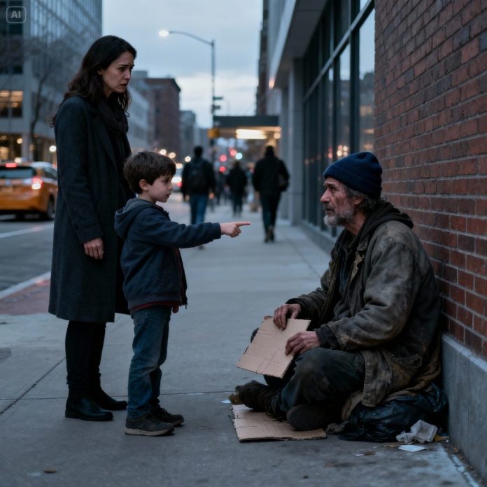 dreamina-2025-11-07-9102-A cinematic, emotional street scene in a...