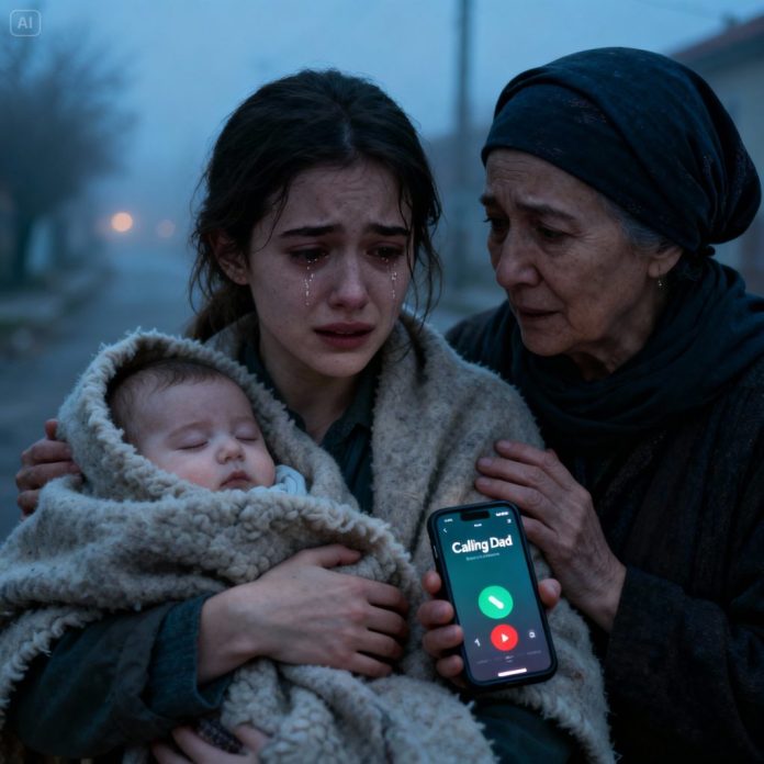 dreamina-2025-11-08-2034-A foggy street at dusk with a cold, somb...