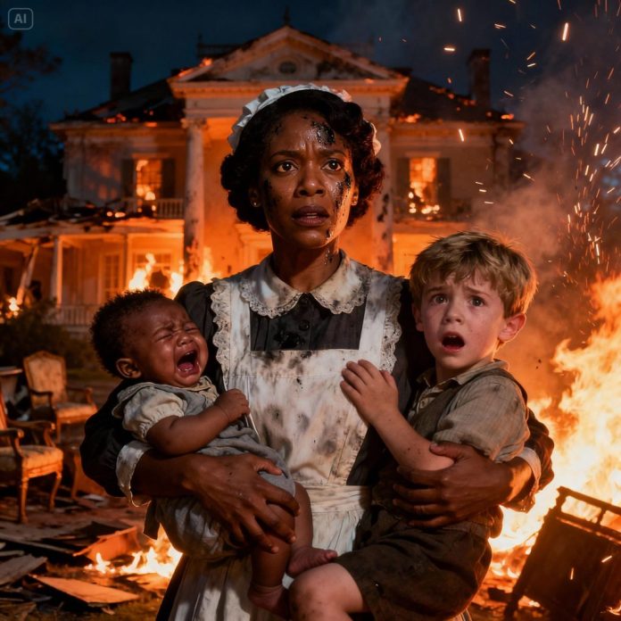 dreamina-2025-11-09-1456-A dramatic, surreal scene takes place in...