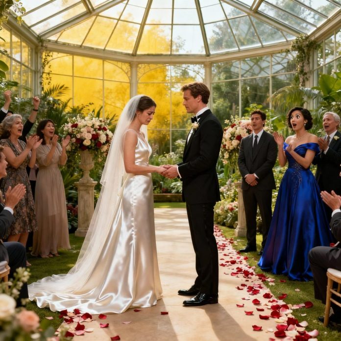 dreamina-2025-11-09-3619-A luxurious indoor wedding ceremony insi...