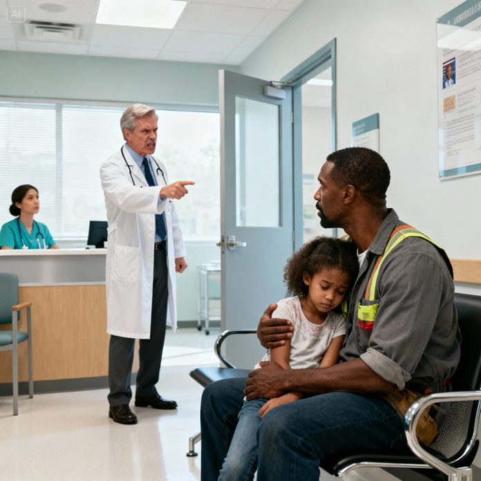 dreamina-2025-11-09-4430-Inside the waiting room of a modern, bri...