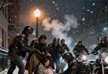 During a Blinding Snowstorm, a Homeless Woman Went Into Labor on the Sidewalk — Then Ten Bikers Stopped, and What Happened Next Shocked the Whole Neighborhood