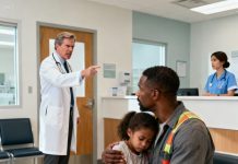 The racist doctor refused to treat my sick daughter because of my appearance and black skin — but when I came back in a suit, everything changed and I made him regret it…