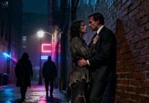 “Stand still, don’t say anything — you’re in danger.” The homeless girl pulled the tycoon into a corner and hugged and kissed him to save his life… and the ending…