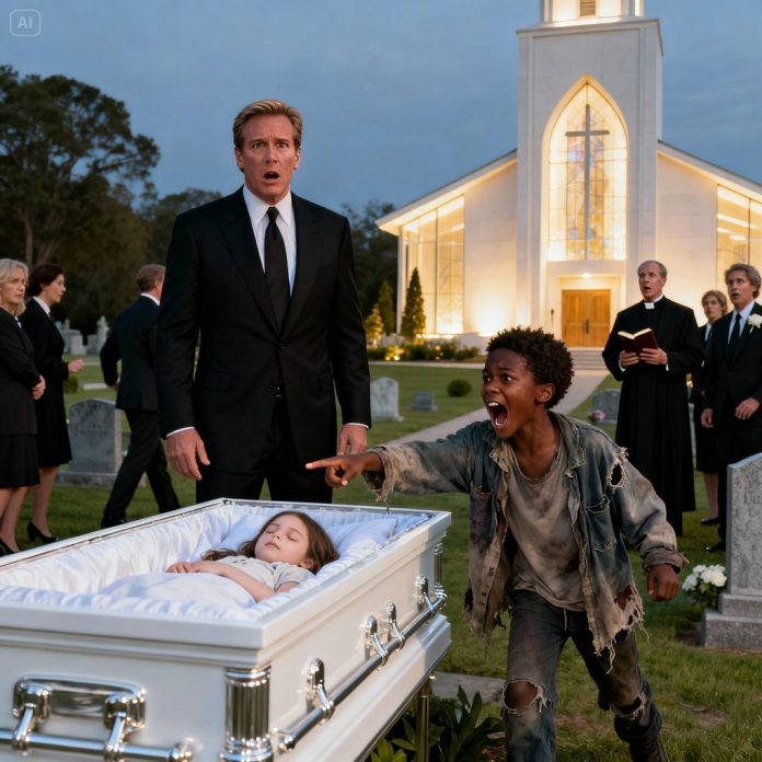 dreamina-2025-11-10-2412-A powerful scene, set in an outdoor ceme...