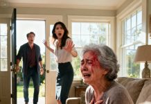 The young millionaire unexpectedly came home and found his wife beating his elderly, dementia-stricken mother — his reaction left his wife terrified.