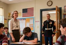 He Said His Dad Worked at the Pentagon — His Teacher Laughed, Until His Father Arrived”