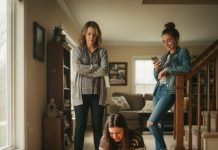 My sweet little sister secretly shoved me down the stairs. My parents called me a “drama queen” — right up until the ER doctor showed them the MRI scans and security tapes, revealing her “accidents” had been happening for years…