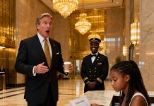 The billionaire sneered at the Black doorman when he saw how proud the man was of his talented daughter. “If your daughter can translate this German contract,” he said, “I’ll double your salary and pay for all her tuition.” But just ten minutes later, he was utterly shocked by the girl’s brilliance…