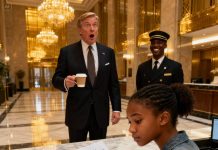 The billionaire looked down on the Black doorman, mocking his pride in his gifted daughter. “If your girl can translate this German contract,” he said, “I’ll double your pay and cover her entire education.” Ten minutes later, he was left speechless by her astonishing talent…