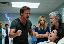 When I was pregnant with twins, I begged my husband to take me to the hospital. But my mother-in-law stopped him at the door and said, “You’re taking us to the mall first.” Hours later, a stranger rushed me to the ER — and when my husband finally walked in, what he said made the entire room gasp.