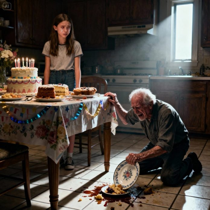 dreamina-2025-11-14-4805-In the dimly lit kitchen in the early mo...