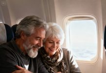 On Christmas morning, my daughter-in-law announced, “We’re spending Christmas at my mom’s. You can just stay home.” I didn’t argue. I simply booked a plane ticket. When I posted a photo from my seat on the flight, my phone exploded with messages. Everyone wanted to know the same thing: Who is the man sitting next to you…?