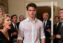 My stepmother splashed water in my face in front of everyone and screamed, “You’re not family!” I hadn’t even been invited to my own father’s birthday, but I just smiled and said, “You’ll regret that.” Moments later, when my dad’s billionaire investor walked through the door and called out my name, every single face in the room went pale — the silence was deafening…!