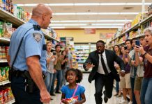 A Racist Cop Accused a 9-Year-Old Black Girl of Shoplifting — Ten Minutes Later, Her Father, a CEO, Showed Up and Left the Officer White as a Ghost
