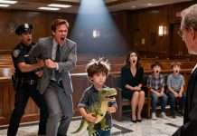 My husband filed for divorce. “You’re an awful mother,” he sneered. “I’m taking the kids.” The judge seemed convinced — until my 6-year-old said, “Your Honor, should I tell you why Dad really wants us? You know… the money Grandma left in our names?” My husband yelled, “Shut up!” The judge slammed his gavel down. “Officer, take him into custody. — Go on, sweetheart, you may continue.”