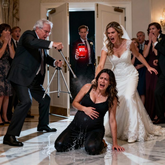 dreamina-2025-11-16-4339-“A dramatic wedding hall scene frozen in...