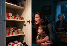 I let my five-year-old spend the night at her grandmother’s house. The next morning, she looked up at me and whispered, “Mom… Grandma said I can’t tell you what I saw.” My heart skipped a beat. “What did you see, honey?” I asked. And what she said next made me pick up the phone and call the police without hesitation.