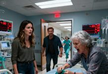 My 4-year-old little girl was fighting for her life in the ICU after a terrible fall when my parents rang: “Your niece’s birthday party is tonight — don’t make us lose face. We’ve sent the bill for the preparations, transfer the money now.” I cried: “Dad, my daughter is barely hanging on!” He answered icily: “She’ll pull through.” When I pleaded with them to come see her, they hung up on me. One hour later, they barged into the ICU room shouting: “The bill still isn’t paid — what’s the hold-up? Family above everything, remember!” When I stood my ground and refused, my mother charged forward, yanked the oxygen mask off my daughter’s face and shrieked: “Done! She’s gone now — get moving and come with us!” I was rooted to the spot, shaking uncontrollably, and immediately called my husband. The moment he walked in and saw what they’d done, his next action made every single person in the room freeze in absolute terror.