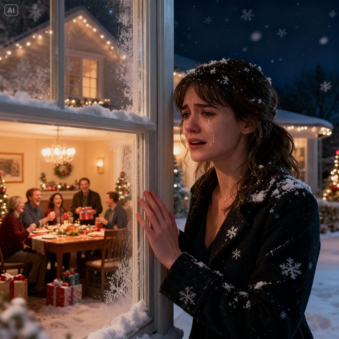 dreamina-2025-11-17-7347-A heartbreaking winter scene at night. O...