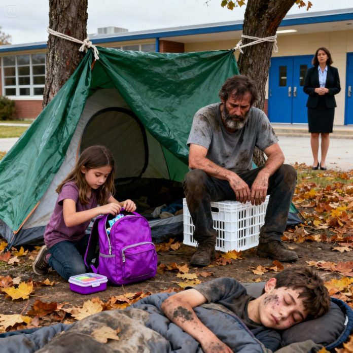 dreamina-2025-11-18-2768-_A dramatic, emotional scene of a homele...