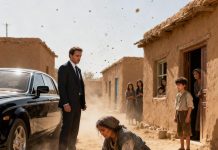 For ten years, I raised my son alone while the whole village called him “the fatherless kid.” But yesterday, a black limousine stopped in front of our tiny house… and when the man stepped out, my son burst into tears — not because he missed him, but because of what the man dared to say.