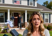 I came home to find my husband throwing my clothes out onto the yard. “You’re fired!” he screamed. “You’re nothing but a parasite now! Get out of my house!” I didn’t pick up a single thing. I just took out my phone and made one call. “I accept the position,” I said calmly. “But only on one condition — fire Robert.” Thirty minutes later, a black luxury car pulled up in front of the house. The chairman’s secretary stepped out, walked straight to me, and bowed. “The chairman agrees to your condition. Please come sign the contract.” My husband stood frozen…