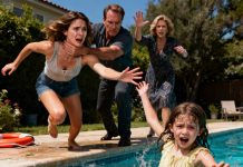 My sister pushed my daughter into the pool—still in her dress, unable to swim. I rushed forward, but my father grabbed me by the neck and forced me down. “If she can’t handle the water, she doesn’t deserve to live.” In that moment, my heart felt like it was being torn apart. After pulling my exhausted, water-choking child out, I didn’t scream. I didn’t cry. I just looked at them one last time—long, cold, and silent. Then I walked out of that house for good. They had no idea I would take away everything they ever valued… and by the next morning, they finally began to understand.